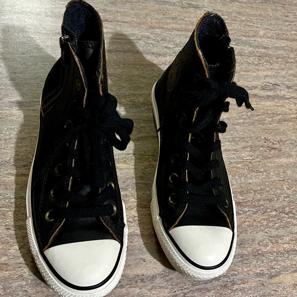 Converse Chuck Taylor leather sneakers